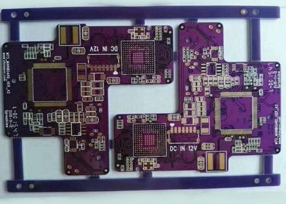 FR-4 placa Multilayer do PWB da elevada precisão HDI, placa de circuito impresso eletrônica