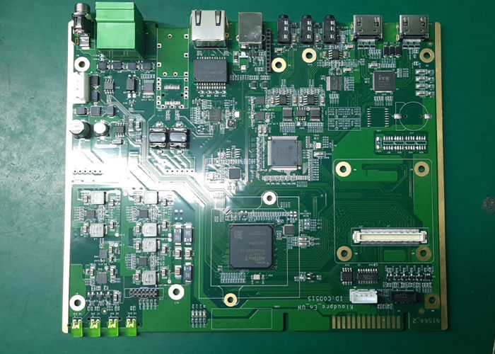 Placas de circuito impresso montadas rígidas sem chumbo de CEM-3 HASL