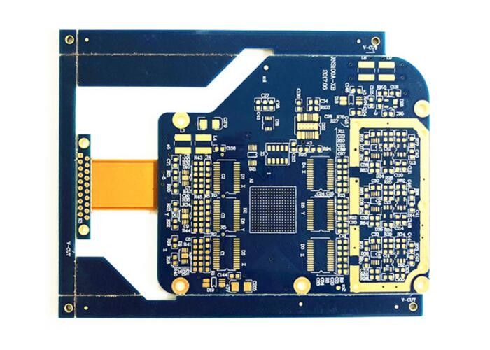 Protótipo flexível rígido da placa de circuito impresso de 14 camadas
