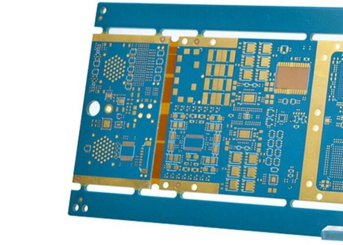 Protótipo flexível rígido da placa de circuito impresso de 14 camadas